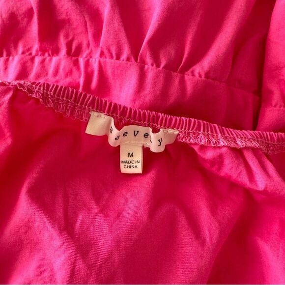 The Post Genevieve Fuchsia Mini Dress - Picture 7 of 9